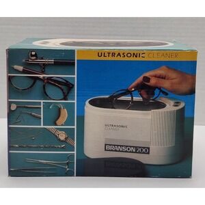 Branson's Model B200 Jewelry & Optical Ultrasonic Cleaner 117V 50/60 Hz